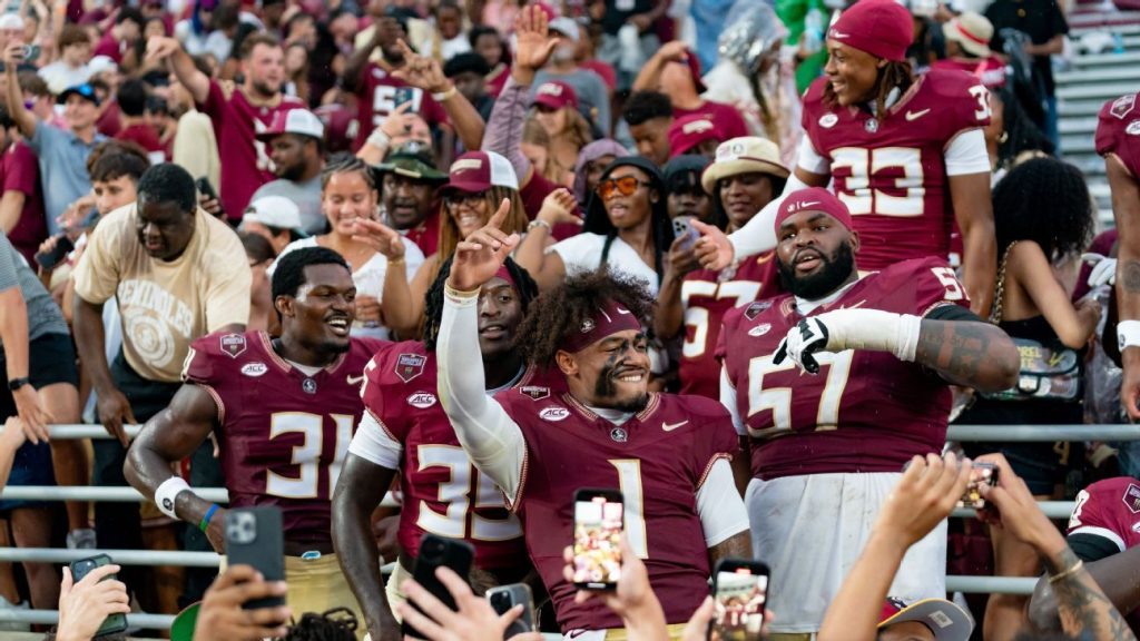 College football week 1 highlights - Top games, plays, stats