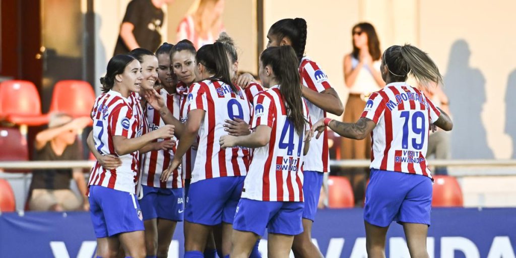4-0. El Atleti mantiene el vuelo y el pulso al Barça