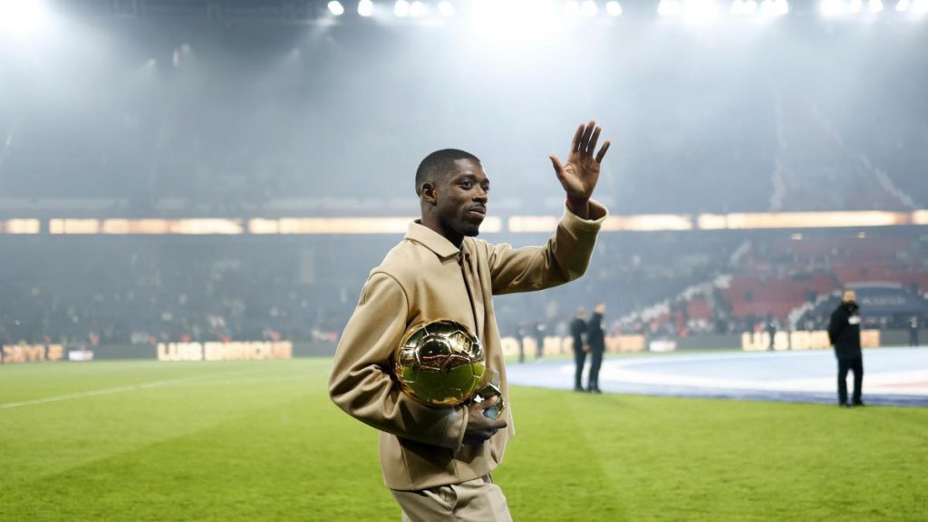 Dembélé verá el Barça-PSG desde Qatar