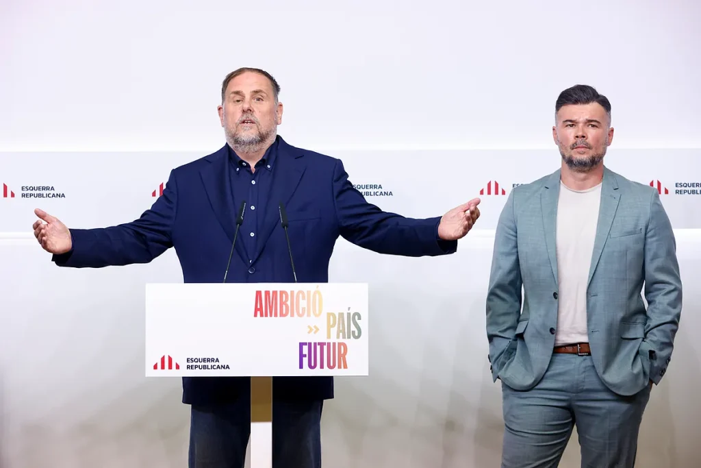 ERC eleva la presión: vincula negociar los Presupuestos al traspaso del IRPF