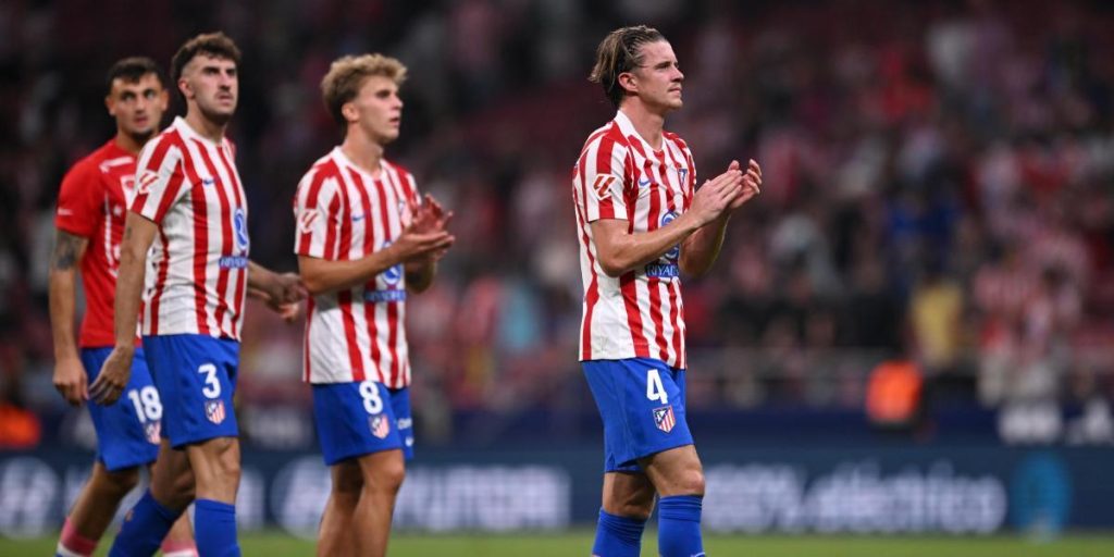 Este será el novedoso once con el que el Atlético recibirá al Rayo Vallecano