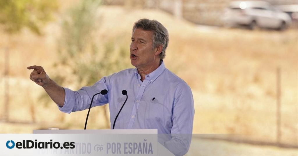 Feijóo califica la cancelación de la etapa final de La Vuelta por las protestas de "ridículo internacional" y culpa a Sánchez