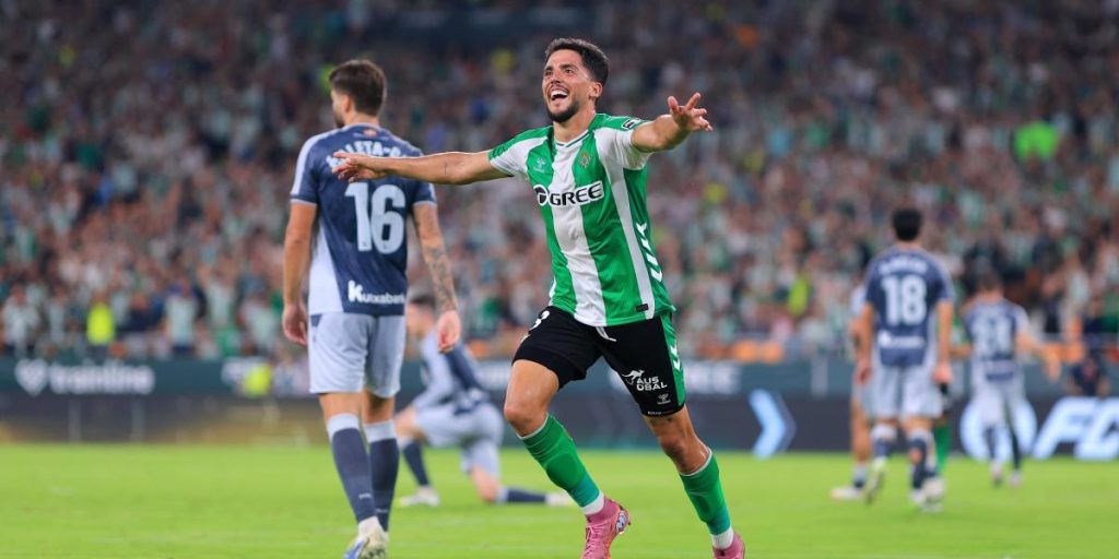 La Real Sociedad sucumbe ante el Betis en La Cartuja y continúa con su arranque desolador