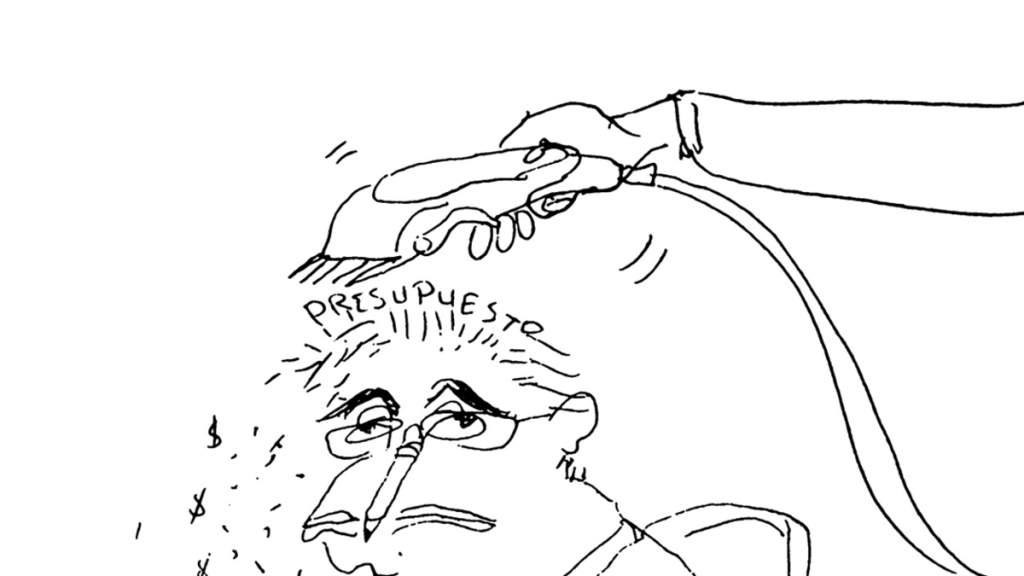 Peluqueado - Caricatura de Jota