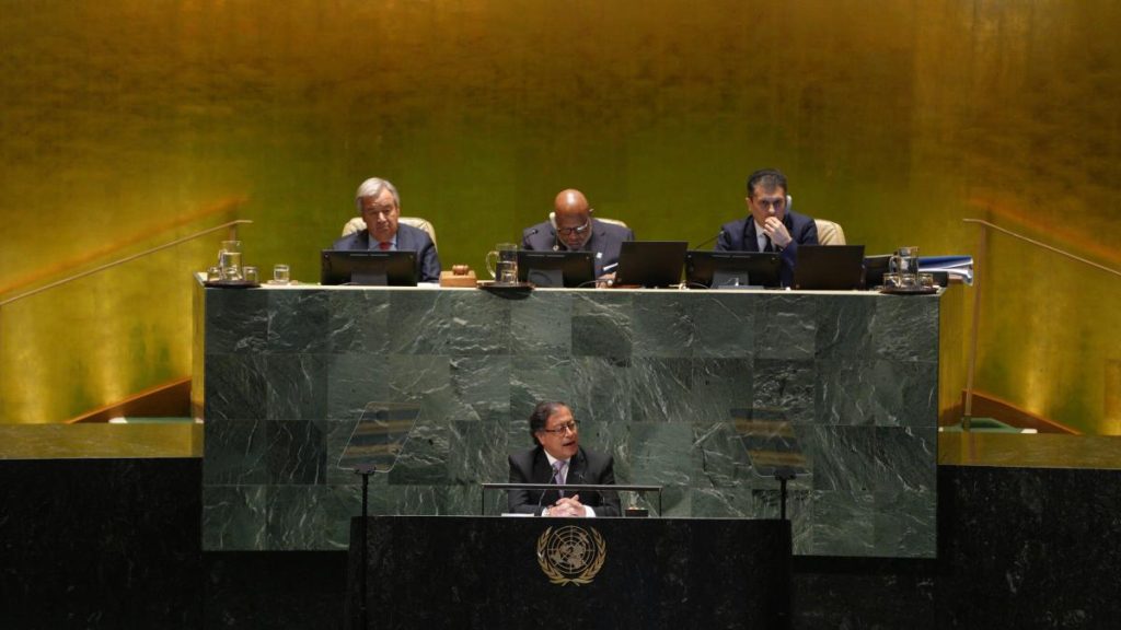 Presidente Petro viaja a Nueva York para proponer ‘fuerza armada de paz’ para Palestina en la ONU