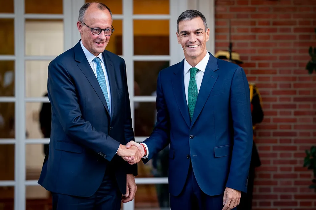Sánchez y Merz apuestan por una UE "más fuerte y unida"
