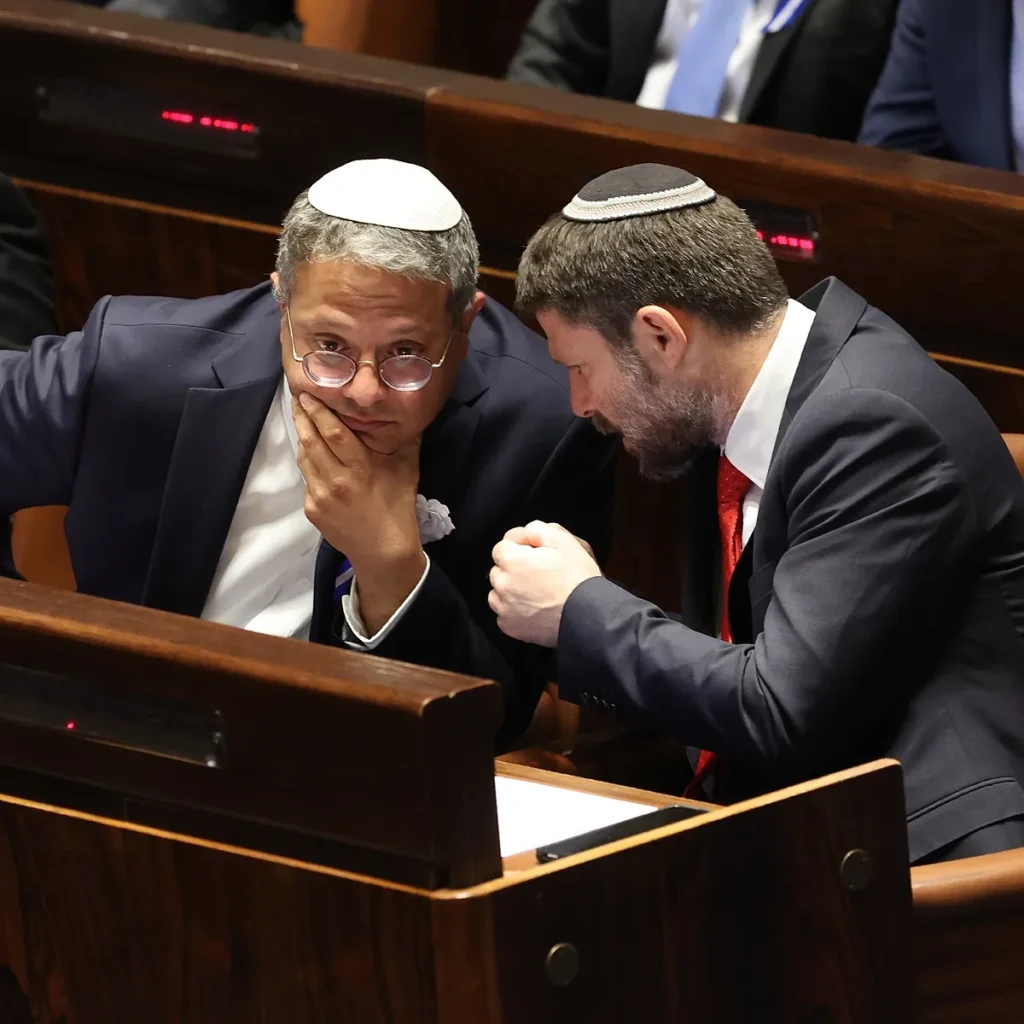 Smotrich y Ben Gvir, el dúo ultranacionalista del Gobierno israelí