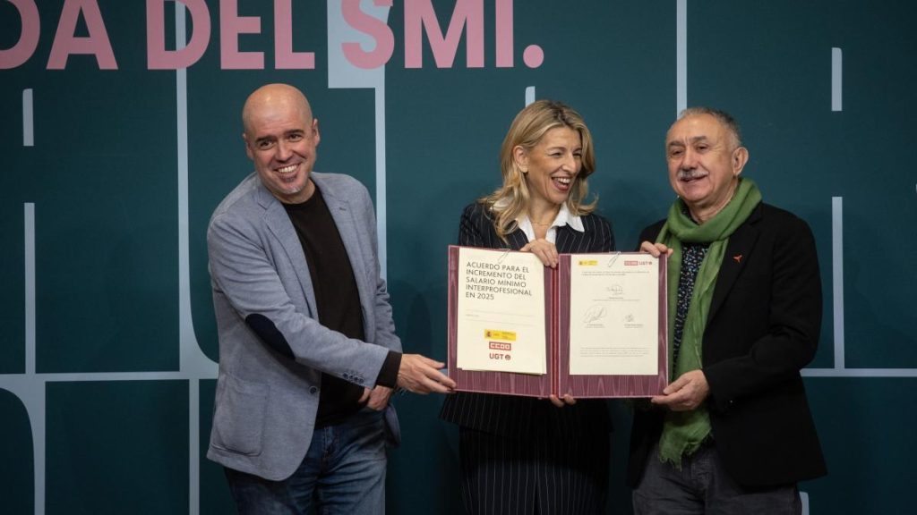 Trabajo inicia mañana el trámite para la nueva subida del SMI