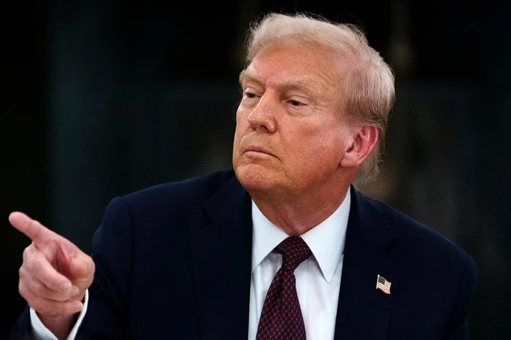 El presidente de EEUU, Donald Trump.