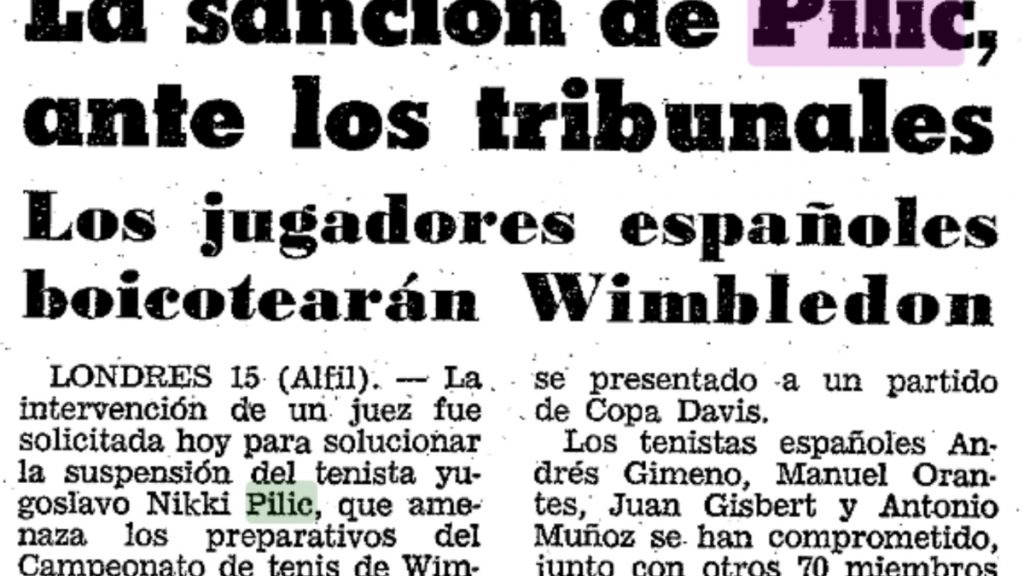 adiós al hombre que hizo temblar a Wimbledon y 'creó' el tenis moderno