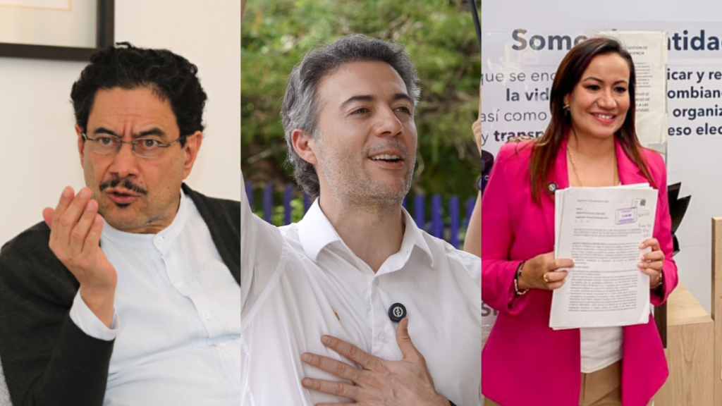 será entre Iván Cepeda, Daniel Quintero y Carolina Corcho