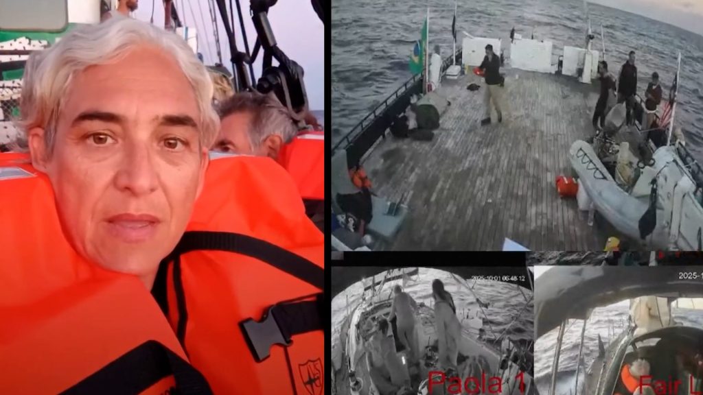 La flotilla entra en "la zona de alto riesgo" en su travesía hacia Gaza
